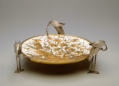 Kupé, 1878 körül (ezüstös sárgaréz, intarzia elefántcsontból, rézötvözetből és fából) alkotó: Ferdinand Duvinage