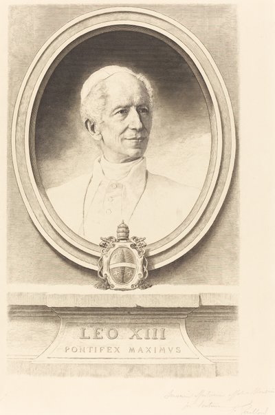Leó XIII alkotó: Ferdinand Gaillard