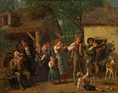 A lefoglalás alkotó: Ferdinand Georg Waldmüller