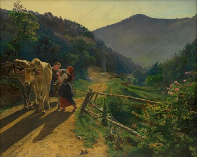 A rózsák ideje alkotó: Ferdinand Georg Waldmüller