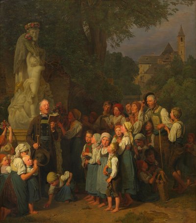 Szent János tisztelete (János-áhítat) alkotó: Ferdinand Georg Waldmüller