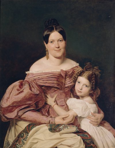 Anya és gyermek alkotó: Ferdinand Georg Waldmüller