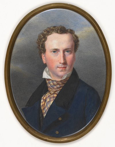 Önarckép alkotó: Ferdinand Georg Waldmüller