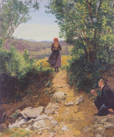 A várt személy alkotó: Ferdinand Georg Waldmüller