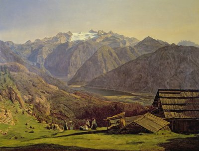Hallstatter-Lásd alkotó: Ferdinand Georg Waldmuller