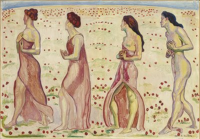 Az érzés. 1909/11 alkotó: Ferdinand Hodler