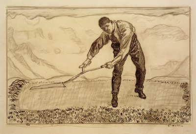 Kasza a mezőn alkotó: Ferdinand Hodler