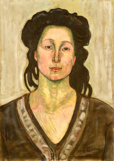 Jeanne Cerani portréja, 1910 alkotó: Ferdinand Hodler