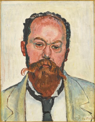 Mathias Morhardt portréja 1863-1939, 1913. alkotó: Ferdinand Hodler
