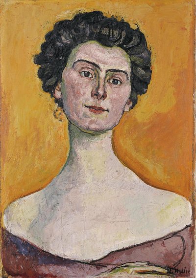 Clara Pasche-Battié portréja, 1914 alkotó: Ferdinand Hodler