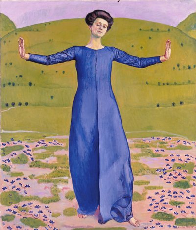 Dal messziről, 1906 alkotó: Ferdinand Hodler