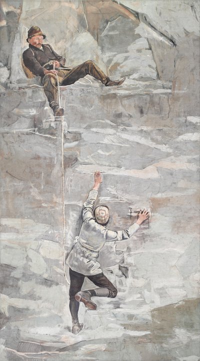 A hegymászás, 1894. alkotó: Ferdinand Hodler