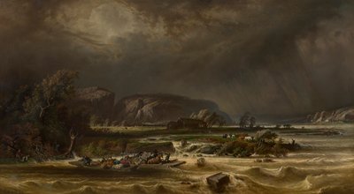 A Meuse Poilvache-ban alkotó: Ferdinand Joseph Bernard Marinus