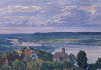 Klingenzell a Rajnán alkotó: Ferdinand Kruis