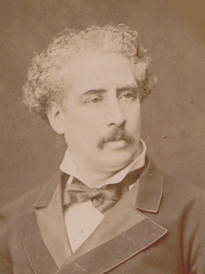 Olivier Métra zeneszerző portréja 1830-1889, 1870. alkotó: Ferdinand Mulnier