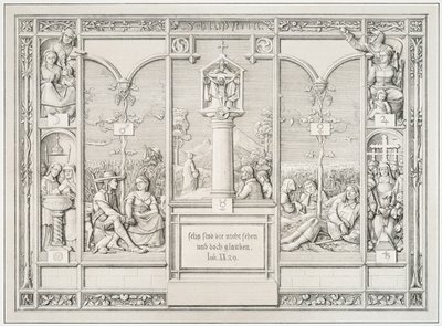 Megküzdő kő alkotó: Ferdinand Olivier