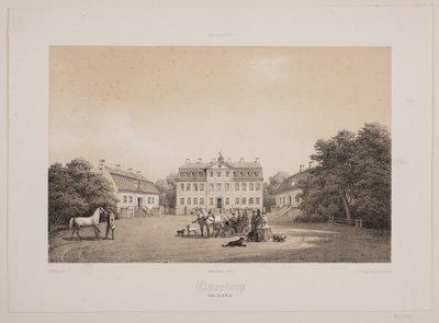 Claestorp északnyugat felől alkotó: Ferdinand Richardt