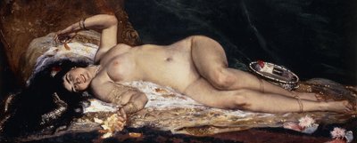 Odaliszk, alkotó: Ferdinand Roybet