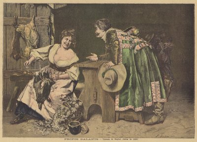 Propos Galants alkotó: Ferdinand Roybet