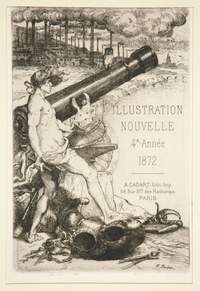 Az Illusztráció Nouvelle címlapja alkotó: Ferdinand Roybet