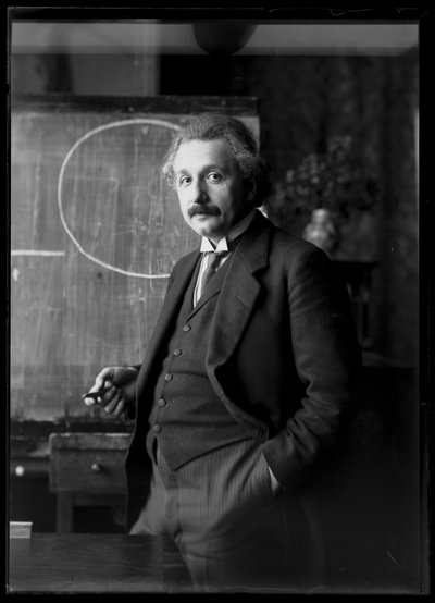 Albert Einstein (1879-1955) képe alkotó: Ferdinand Schmutzer