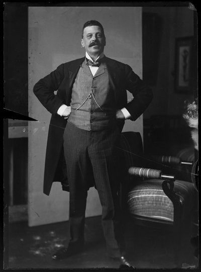 Charles Wittgenstein (1847-1913) képe alkotó: Ferdinand Schmutzer