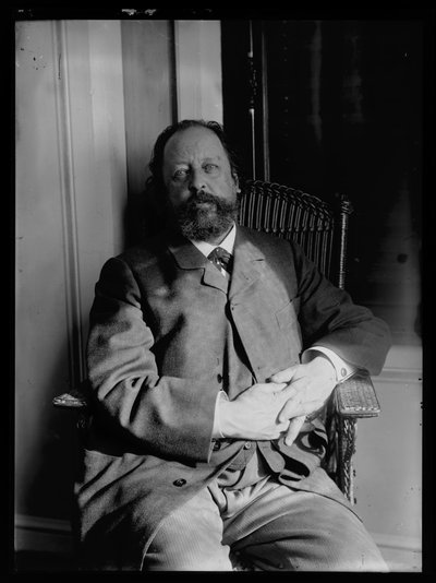 Paul Heyse (1830-1914) képe alkotó: Ferdinand Schmutzer