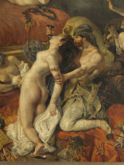 Részlet: Sardanapale halála alkotó: Ferdinand Victor Eugene Delacroix