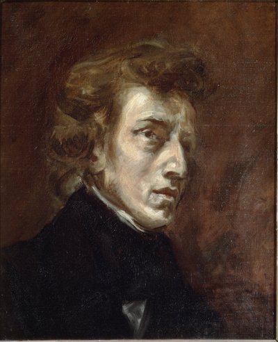 Frederic Chopin portréja alkotó: Ferdinand Victor Eugene Delacroix