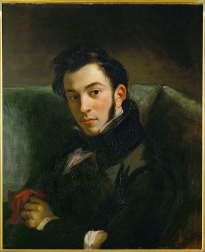 Frederic Villot portréja (olaj, vászon) alkotó: Ferdinand Victor Eugene Delacroix