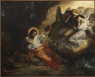 Agónia a kertben, 1826. alkotó: Ferdinand Victor Eugene Delacroix