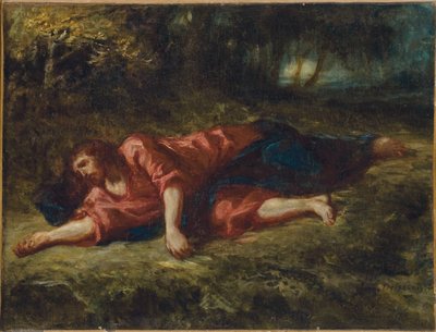 Agónia a kertben, 1849 körül alkotó: Ferdinand Victor Eugene Delacroix