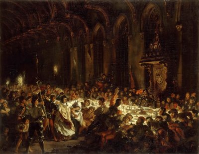 A liège-i püspök meggyilkolása alkotó: Ferdinand Victor Eugene Delacroix