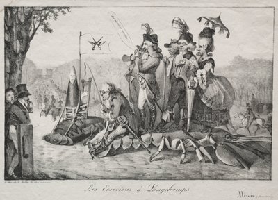 A longchampsi rák, 1822. alkotó: Ferdinand Victor Eugene Delacroix