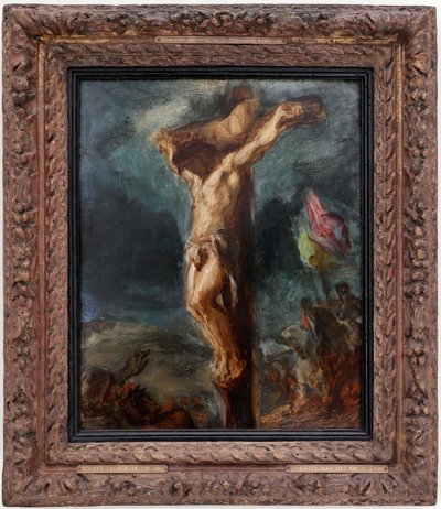 A keresztre feszítés alkotó: Ferdinand Victor Eugene Delacroix