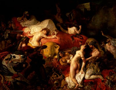 Sardanapalus halála alkotó: Ferdinand Victor Eugene Delacroix