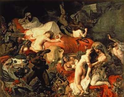 Sardanapalus halála alkotó: Ferdinand Victor Eugene Delacroix