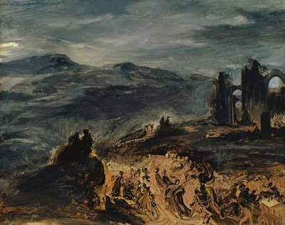 A boszorkányok szombatja, 1831-33 alkotó: Ferdinand Victor Eugene Delacroix