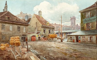 A bécsi bolhapiac alkotó: Ferdinand Weckbrodt