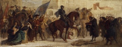Maximilian I. belépése Prágába a Fehér-hegyi győzelem után 1620-ban alkotó: Ferdinand von Piloty