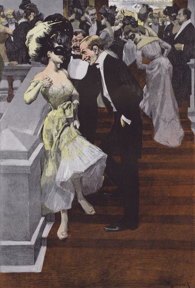 Bal Pare (színes litó) alkotó: Ferdinand von Reznicek