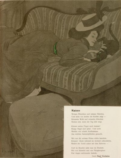Macskák alkotó: Ferdinand von Reznicek