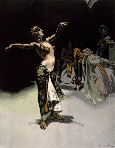 Reznicek / Salome / Grafika 1906 alkotó: Ferdinand von Reznicek