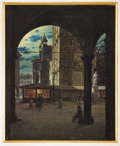 Éjszakai kilátás alkotó: Ferdinando Manzini
