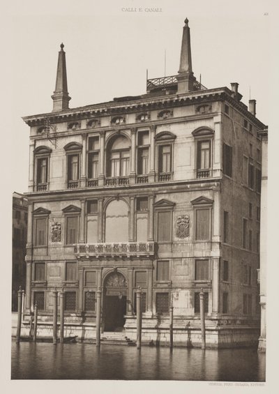 Concina palota alkotó: Ferdinando Ongania