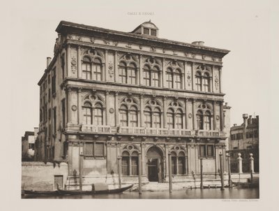Vendramin palota alkotó: Ferdinando Ongania
