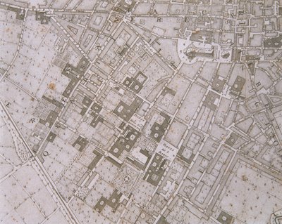 Firenze térképe, 1731 alkotó: Ferdinando Ruggeri