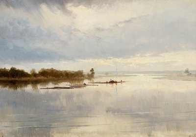 Folyóparti táj alkotó: Ferdynand Ruszczyc