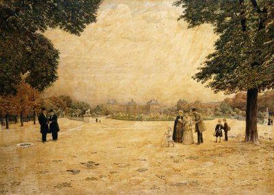 Jardin des Plantes, Párizs, 1904 alkotó: Fernand Auguste Besnier