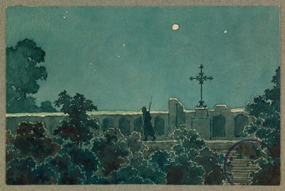 A vaillyi kálvária október 27-én este alkotó: Fernand Barbier